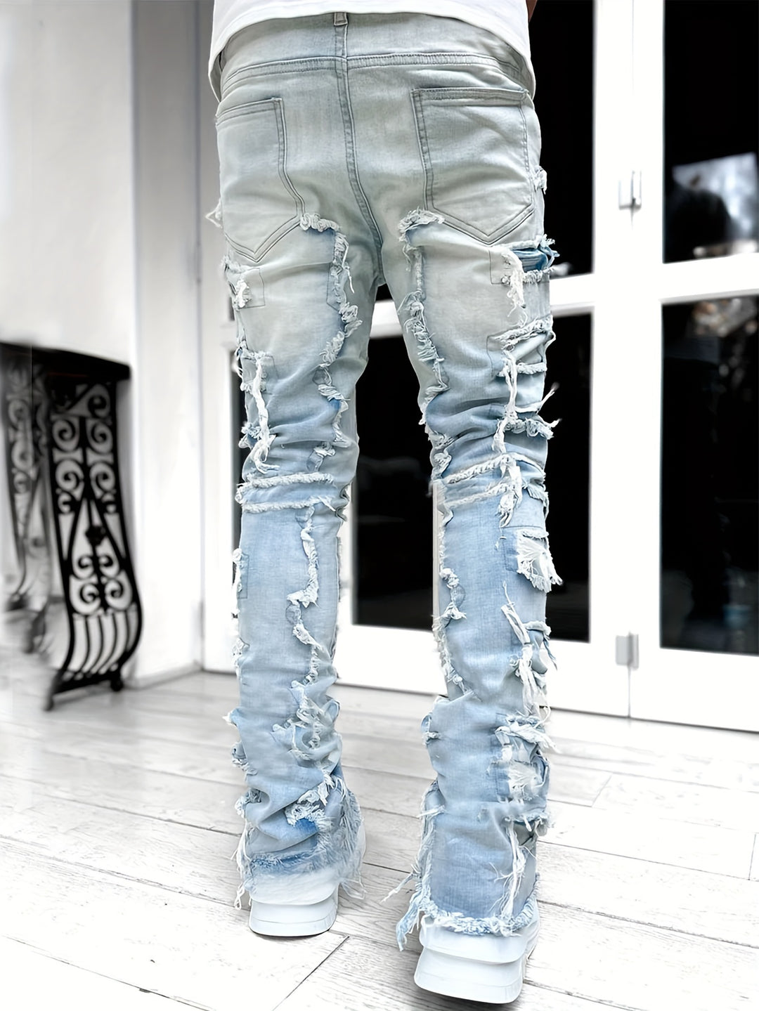 MURALI | Lässige kreative Quasten Jeans