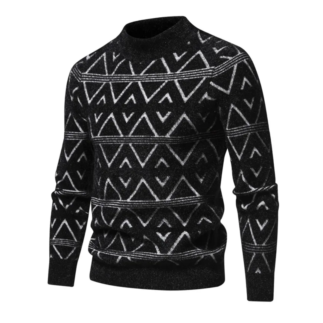 ALFIE | Luxuriöser bedruckter Pullover für Männer