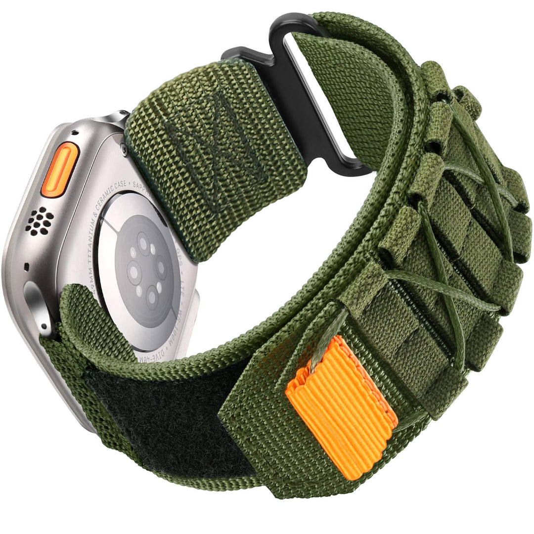 50% RABATT | Nylon-Leinwand Schleife Klettband für Apple Watch