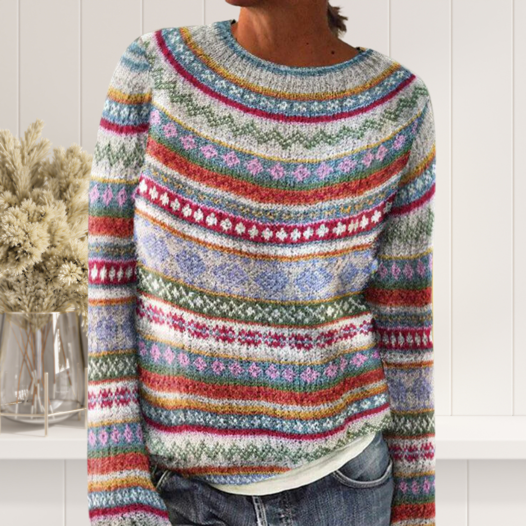 OLIVIA™ | Stilvoller Pullover mit langen Ärmeln