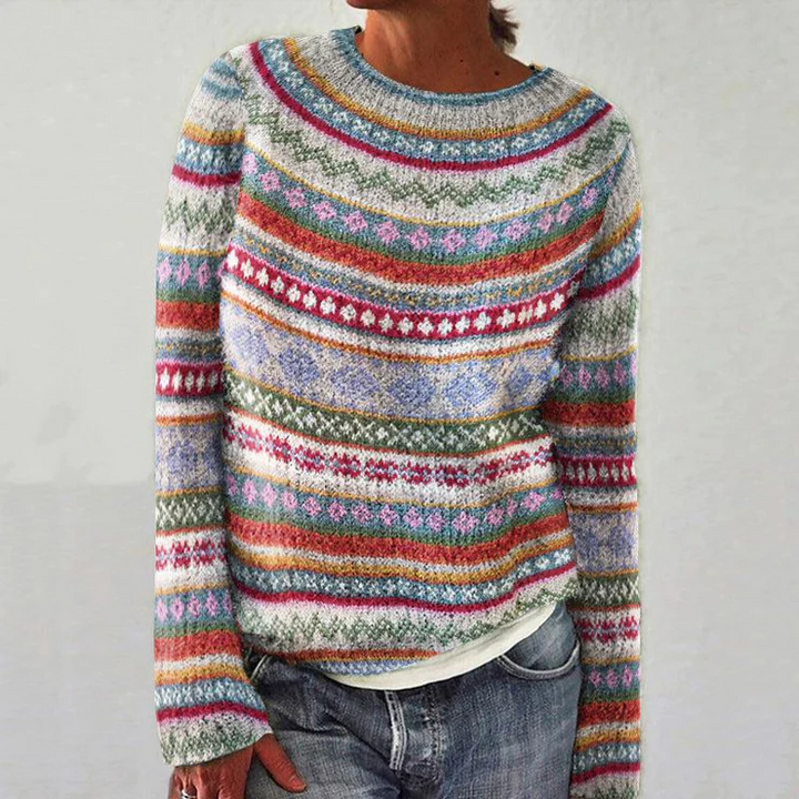 OLIVIA™ | Stilvoller Pullover mit langen Ärmeln